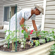 YoYoBloom 32" Tall 5' x 2' Metal Raised Garden Bed (4-in-1) | Upgrade 2.0 Waist-High Design image 9