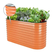 YoYoBloom 32" Tall 5' x 2' Metal Raised Garden Bed (4-in-1) | Upgrade 2.0 Waist-High Design image 20