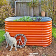 YoYoBloom 32" Tall 5' x 2' Metal Raised Garden Bed (4-in-1) | Upgrade 2.0 Waist-High Design image 17
