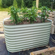 YoYoBloom 32" Tall 6.5' x 2' Metal Raised Garden Bed (6-in-1) | Upgrade 2.0 Waist-High Design image 12