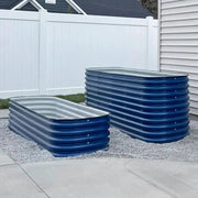 YoYoBloom 32" Tall 6.5' x 2' Metal Raised Garden Bed (6-in-1) | Upgrade 2.0 Waist-High Design image 15