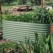 YoYoBloom 32" Tall 6.5' x 2' Metal Raised Garden Bed (6-in-1) | Upgrade 2.0 Waist-High Design image 11