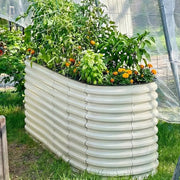 YoYoBloom 32" Tall 8' x 2' Metal Raised Garden Bed (9-in-1) | Upgrade 2.0 Waist-High Design image 12