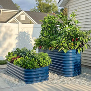 YoYoBloom 32" Tall 8' x 2' Metal Raised Garden Bed (9-in-1) | Upgrade 2.0 Waist-High Design image 13