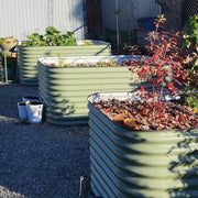 YoYoBloom 32" Tall 8' x 2' Metal Raised Garden Bed (9-in-1) | Upgrade 2.0 Waist-High Design image 8
