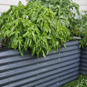 YoYoBloom 32" Tall 8' x 2' Metal Raised Garden Bed (9-in-1) | Upgrade 2.0 Waist-High Design - Night blue image 5