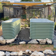 YoYoBloom 32" Tall 8' x 4' Metal Raised Garden Bed (10-in-1) | Upgrade 2.0 Waist-High Design image 16