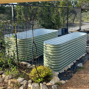 YoYoBloom 32" Tall 8' x 4' Metal Raised Garden Bed (10-in-1) | Upgrade 2.0 Waist-High Design image 18