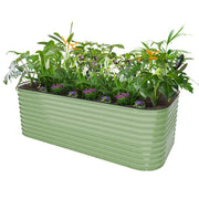 YoYoBloom 32" Tall 8' x 4' Metal Raised Garden Bed (10-in-1) | Upgrade 2.0 Waist-High Design image 20