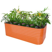YoYoBloom 32" Tall 8' x 4' Metal Raised Garden Bed (10-in-1) | Upgrade 2.0 Waist-High Design image 23