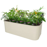 YoYoBloom 32" Tall 8' x 4' Metal Raised Garden Bed (10-in-1) | Upgrade 2.0 Waist-High Design image 22