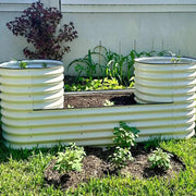YoYoBloom 32" Tall Castle-Shaped Metal Raised Garden Bed | Upgrade 2.0 Waist-High Design image 7