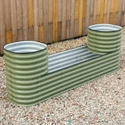 YoYoBloom 32" Tall Castle-Shaped Metal Raised Garden Bed | Upgrade 2.0 Waist-High Design image 8