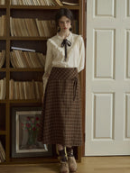Lace Ribbon Victorian Blouse