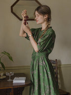 Evelyn's Forest Whispers Summer Dress