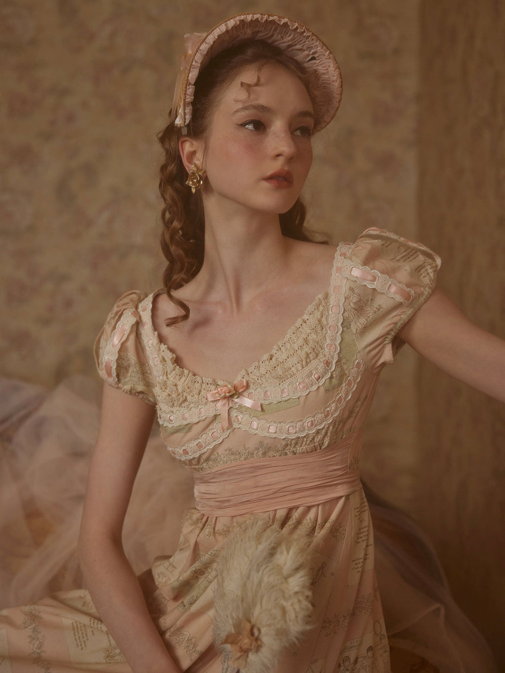 Blush Storybook Lace Dress