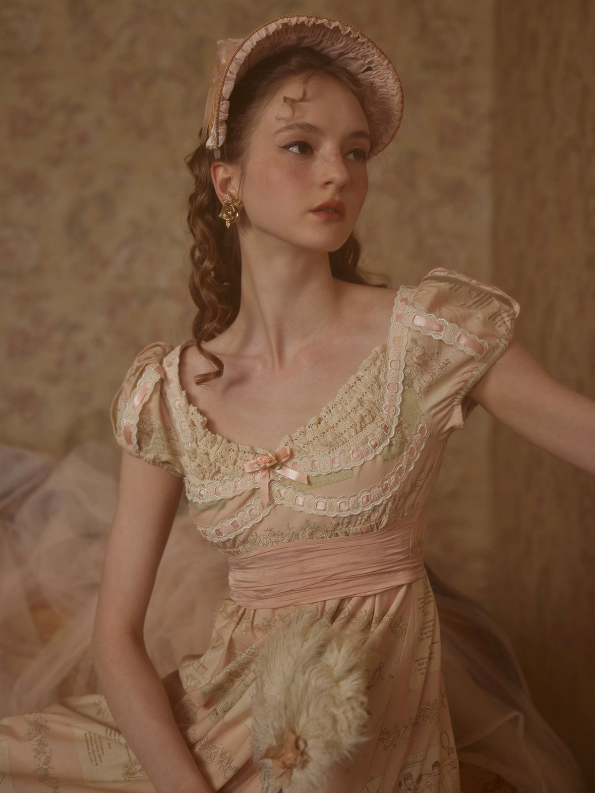 Blush Storybook Lace Dress