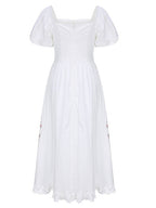 Emily's Vintage Floral Charm Dress