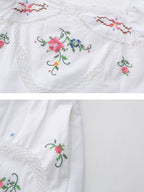 Emily's Vintage Floral Charm Dress