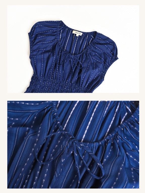 Blue Reverie Cotton Dress