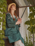 Anne's Green Vintage Roomwear