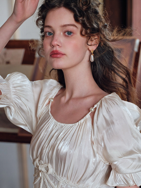 Ivory Muse Corset Dress