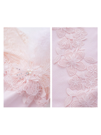 Rose Elegance Off-Shoulder Lace Dress