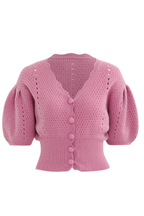 Rosebud Knit Cardigan