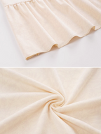 Beige Elegance Lace Nightgown