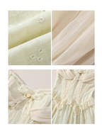 Ethereal Lace Coquette Dress