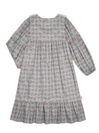 Whispering Blooms Lace-Trim Nightgown