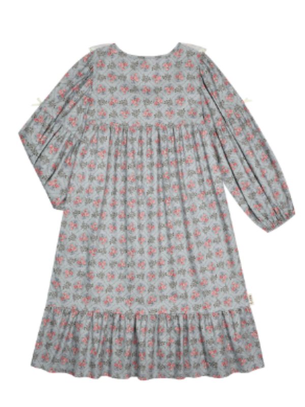 Whispering Blooms Lace-Trim Nightgown