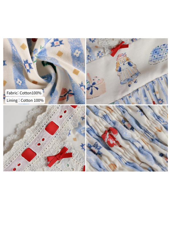 Storybook Cottage Ribbon Dress