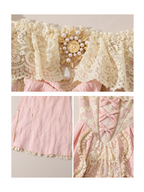 Pink Rococo Lace Fairytale Dress