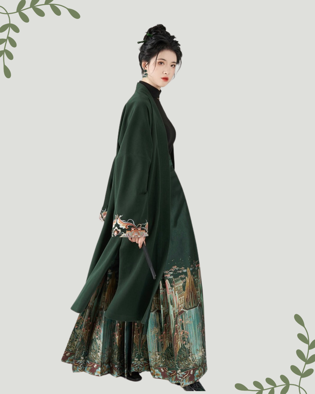 Ming Dynasty Modern Hanfu, Mamianqun, Celestial Realm (Preorder)