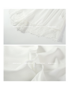 White Lace Dream Pajama Set