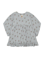 Fleece Rosebud Pajama Set