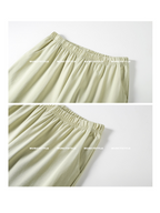 Sage Green Lace Trim Pajama Set
