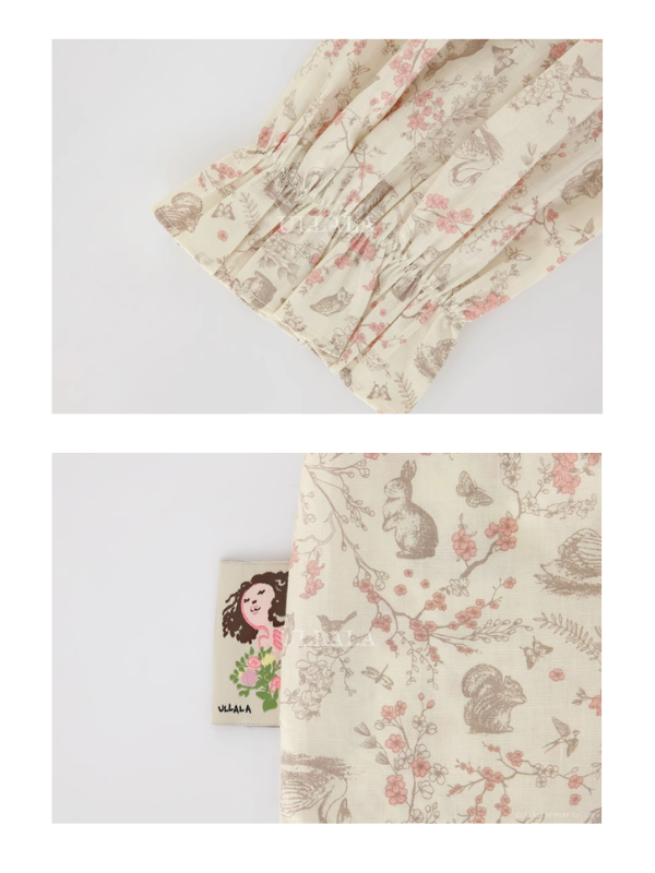 Enchanted Woodland Lace Nightgown