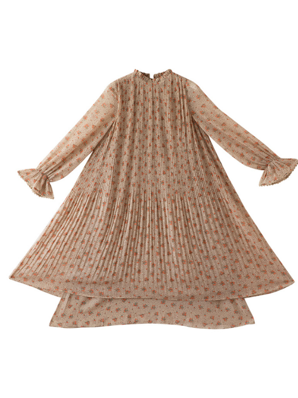 Floral Dream Chiffon Autumn Dress