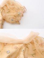 Blooming Lace Off-Shoulder Dress
