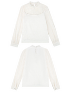 Sheer Elegance Lace Blouse