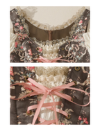 Antique Rose Woodland Corset Dress