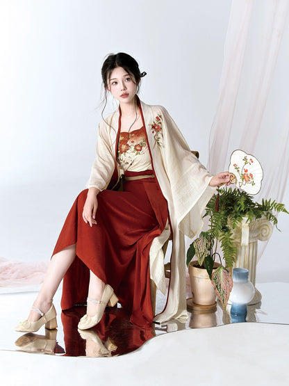 Song Dynasty x Modern Hanfu: Camellia 山茶 (Preorder)