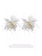 Ethereal Bloom Pearl Earrings