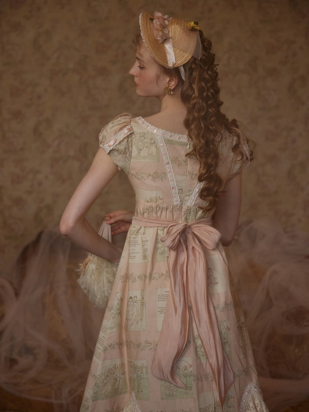 Blush Storybook Lace Dress