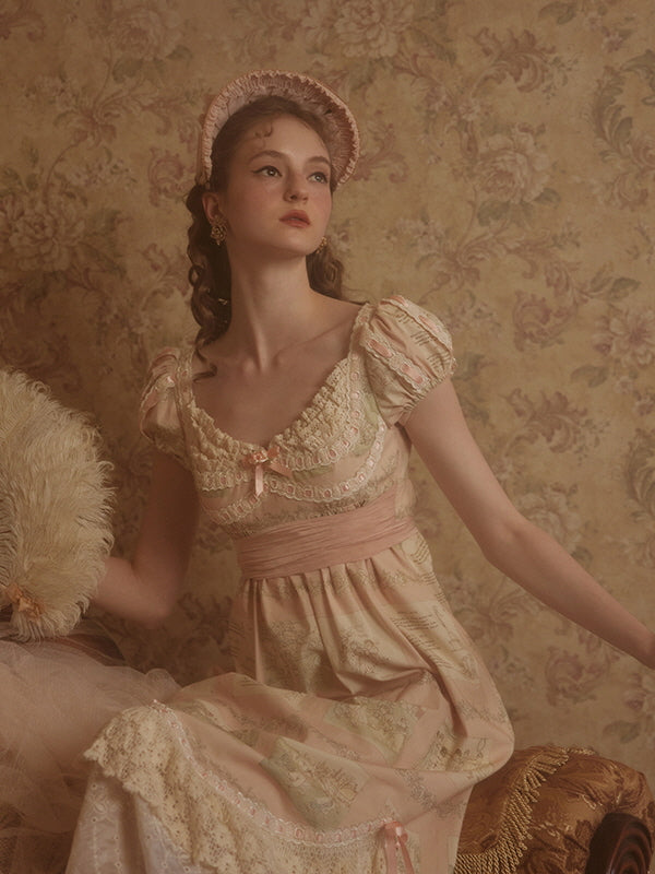 Blush Storybook Lace Dress