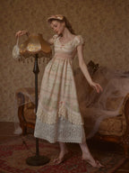 Blush Storybook Lace Dress