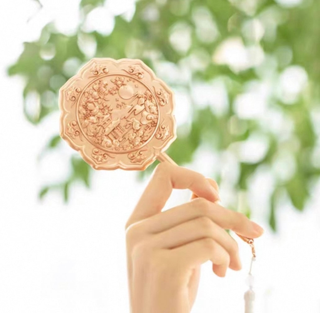 Jade Rabbit Handheld Mirror