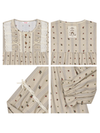 Rosebud Cottage Ruffle Loungewear Set